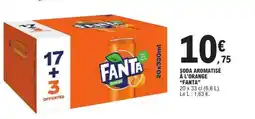 E.Leclerc Fanta Orange Soda offre