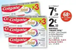 E.Leclerc Dentifrice Colgate Total offre