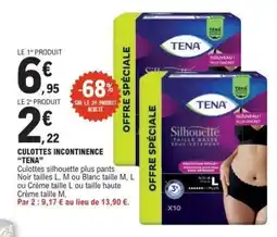 E.Leclerc Culottes Incontinence 'TENA' offre