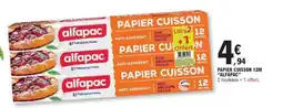 E.Leclerc PAPIER CUISSON 12M ALFAPAC offre