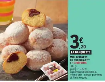 E.Leclerc Mini Beignets au Chocolat offre