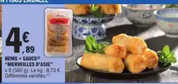 E.Leclerc NEMS + SAUCE MERVEILLES D'ASIE offre