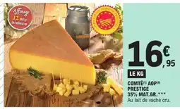 E.Leclerc Comté Aop Prestige offre