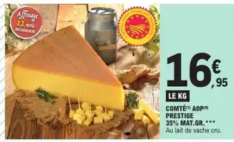 E.Leclerc Comté Aop Prestige offre
