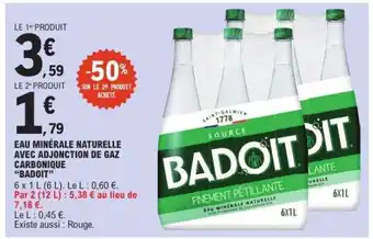 E.Leclerc Badoit offre
