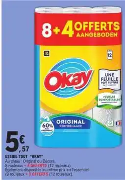 E.Leclerc ESSUIE-TOUT “OKAY” offre
