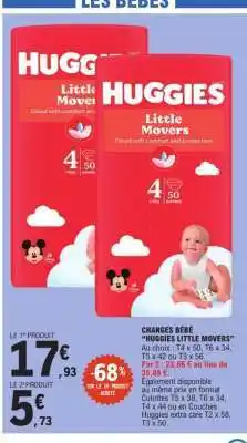 E.Leclerc Huggies Little Movers offre