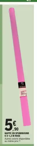 E.Leclerc NAPPE EN SPUNDBOUND offre