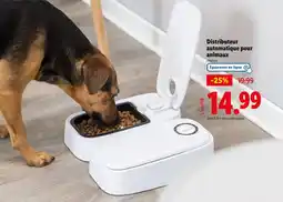 Lidl Distributeur automatique pour animaux offre