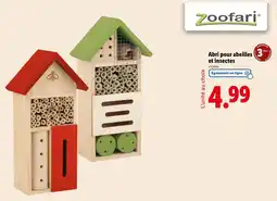 ZOOFRI Abri pour abeilles et insectes