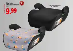 Lidl Siège auto rehausseur universel offre