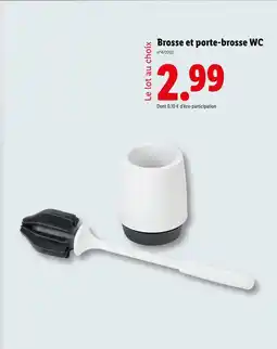 Lidl Brosse et porte-brosse WC offre