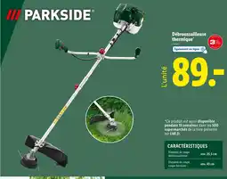 Lidl Parkside Débroussailleuse thermique offre