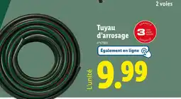 Lidl Tuyau d'arrosage offre