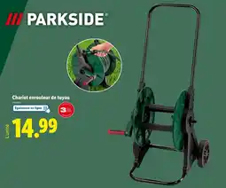 Lidl PARKSIDE Chariot enrouleur de tuyau offre