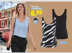 Lidl Débardeurs offre