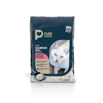 Jardiland PURE FAMILY Litière agglomérante minérale PURE FAMILY offre