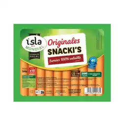 Carrefour ISLA MONDIAL Snacki's 100% Volaille Halal offre
