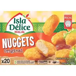 Carrefour ISLA DELICE Nuggets halal de volaille surgelés offre