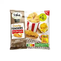 Carrefour ISLA MONDIAL Crunchy tenders Format familial surgelée offre