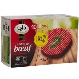 Carrefour ISLA MONDIAL Steaks hachés halal pur boeuf surgelés offre