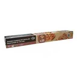 Carrefour CARREFOUR Papier cuisson offre