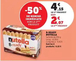 Hyper U Nutella - b-ready offre