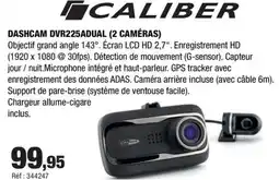 Autobacs Dashcam dvr225adual (2 caméras) offre