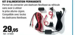 Autobacs Kit d'alimentation permanente offre
