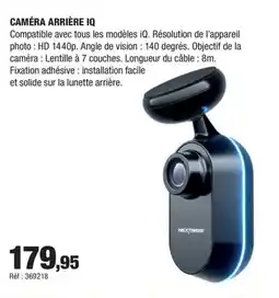 Autobacs Caméra arrière iq offre