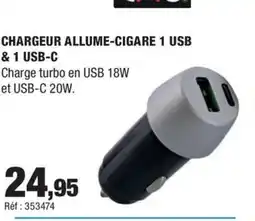 Autobacs Chargeur allume-cigare 1 usb offre