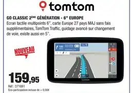 Autobacs TOMTOM Go classic 2ème génération - 6" europe offre