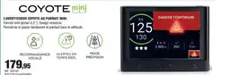 Autobacs L'avertisseur coyote au format mini offre