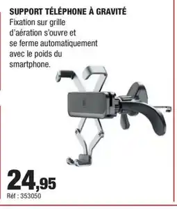 Autobacs Support téléphone à gravité offre