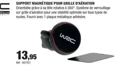 Autobacs Support magnétique pour grille d'aération offre