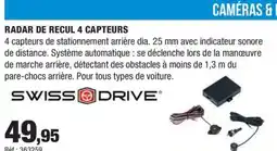 Autobacs Radar de recul 4 capteurs offre