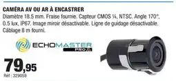 Autobacs Caméra av ou ar à encastrer offre