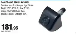 Autobacs Caméra de recul av551cl offre