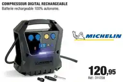 Autobacs Compresseur digital rechargeable offre