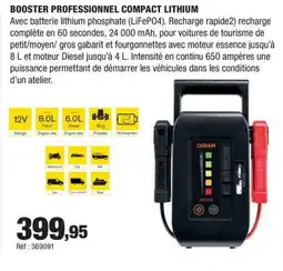 Autobacs Booster professionnel compact lithium offre
