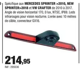 Autobacs Spécifique aux mercedes sprinter >2010, new sprinter 2018 et vw crafter offre