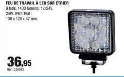 Autobacs Feu de travail à led sur étrier offre