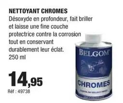 Autobacs Nettoyant chromes offre