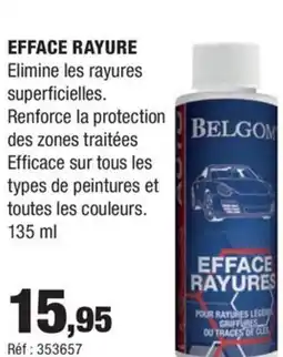 Autobacs Efface rayures offre