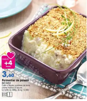 Croque Gel Parmentier de poisson offre
