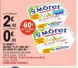 E.Leclerc Drive ST MORET Nature 17,8% mat.gr.ou léger 8% mat.gr. offre