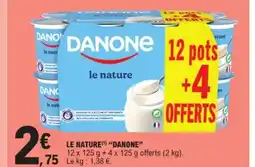 E.Leclerc Drive DANONE Le nature offre