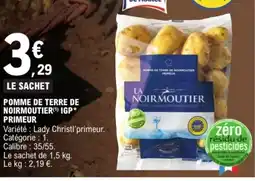 E.Leclerc Drive Pomme de terre de noirmoutier igp primeur offre