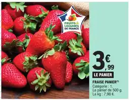 E.Leclerc Drive Fraise panier offre