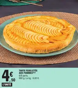 E.Leclerc Drive Tarte feuilletée aux pommes offre